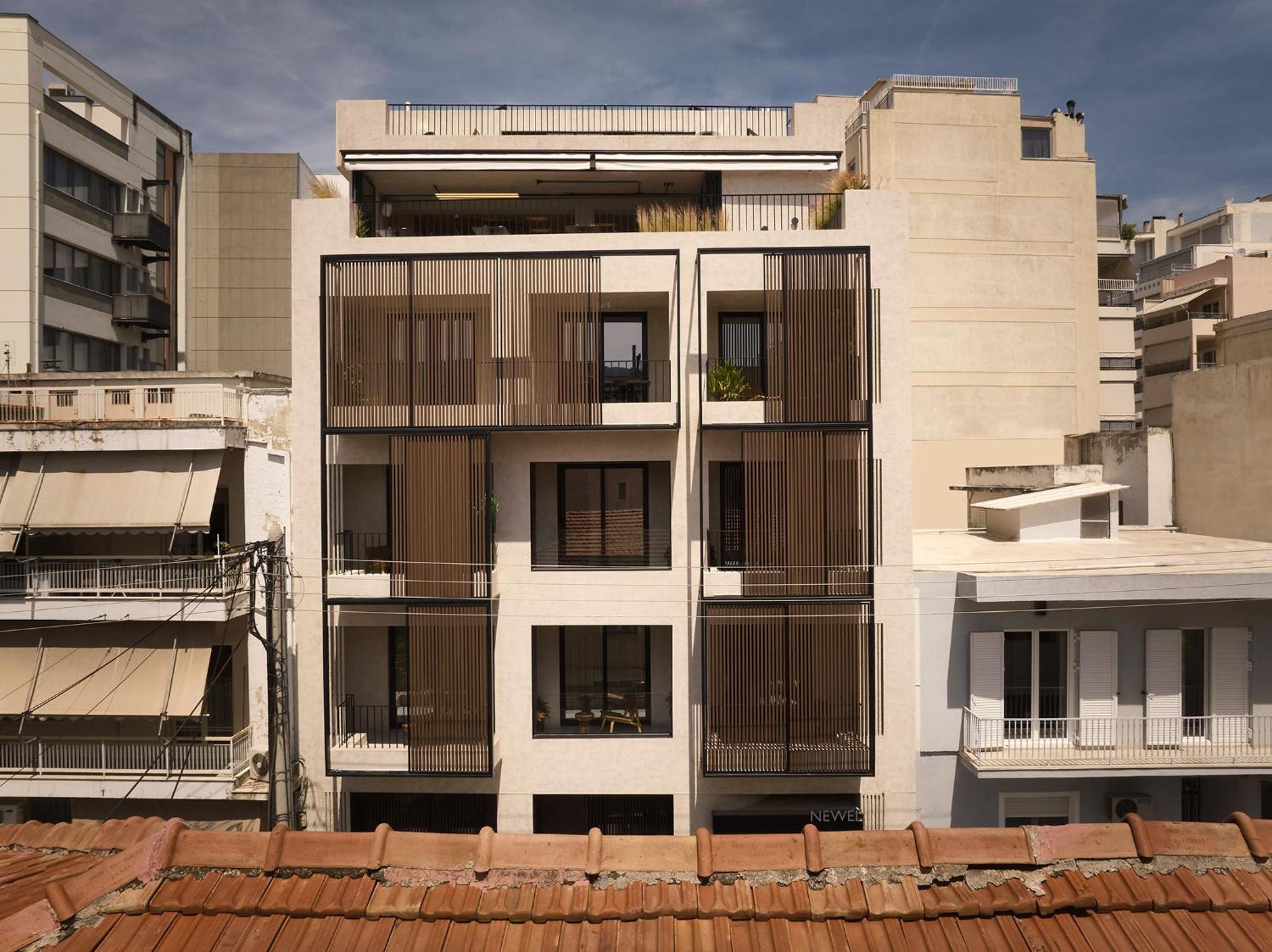 The Newel Psychiko Atenas Exterior foto Residential building in Athens